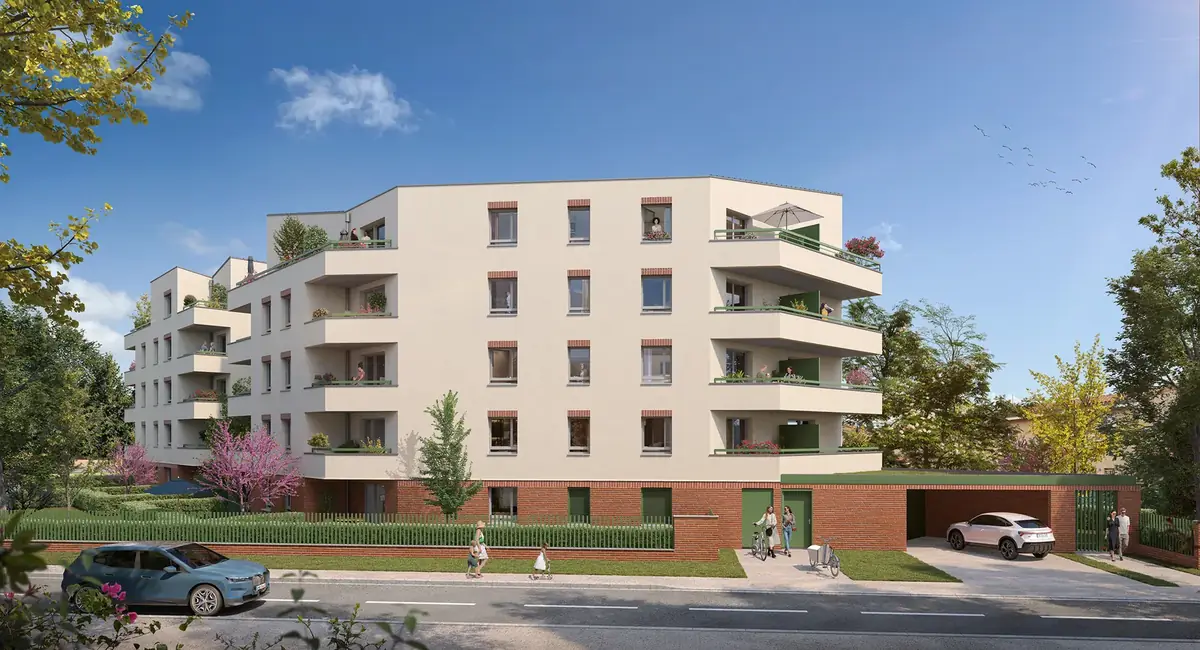 Résidence Pavillon Marly à Toulouse nord, vue 2